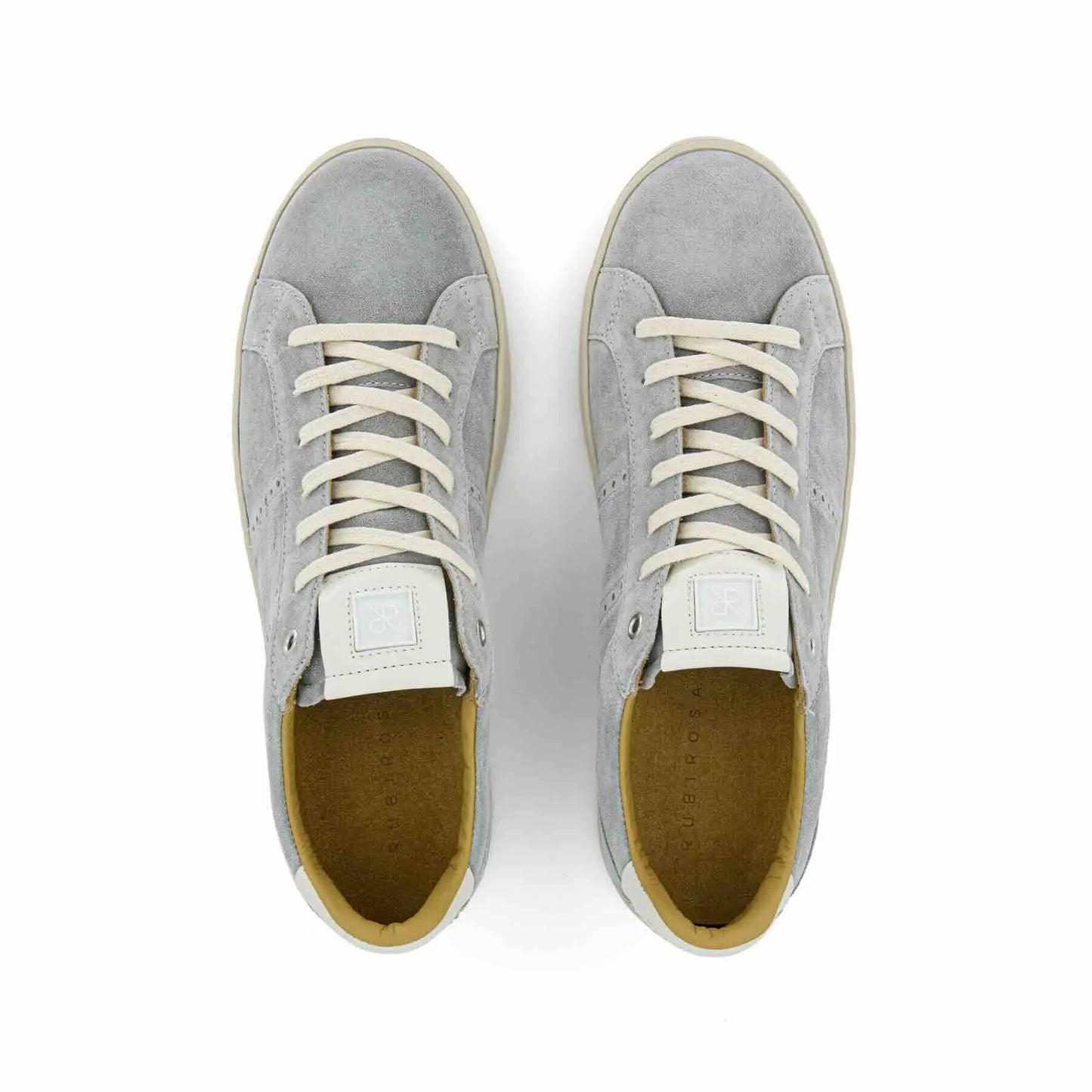 ODILE MEN'S SUEDE SNEAKER - LIGHT GREY