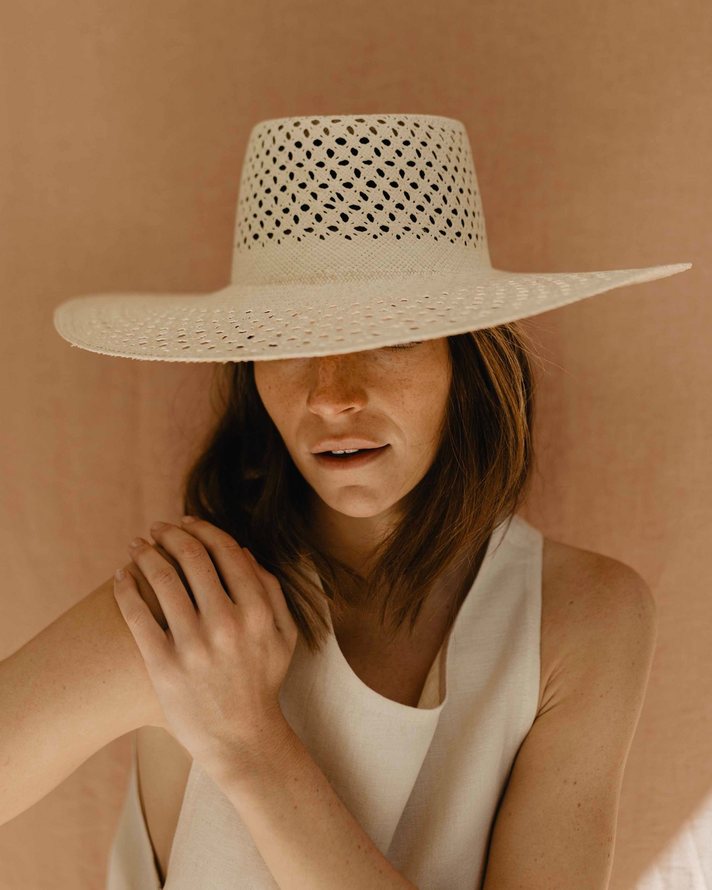OPALE JUNIOR STRAW HAT - NATURAL