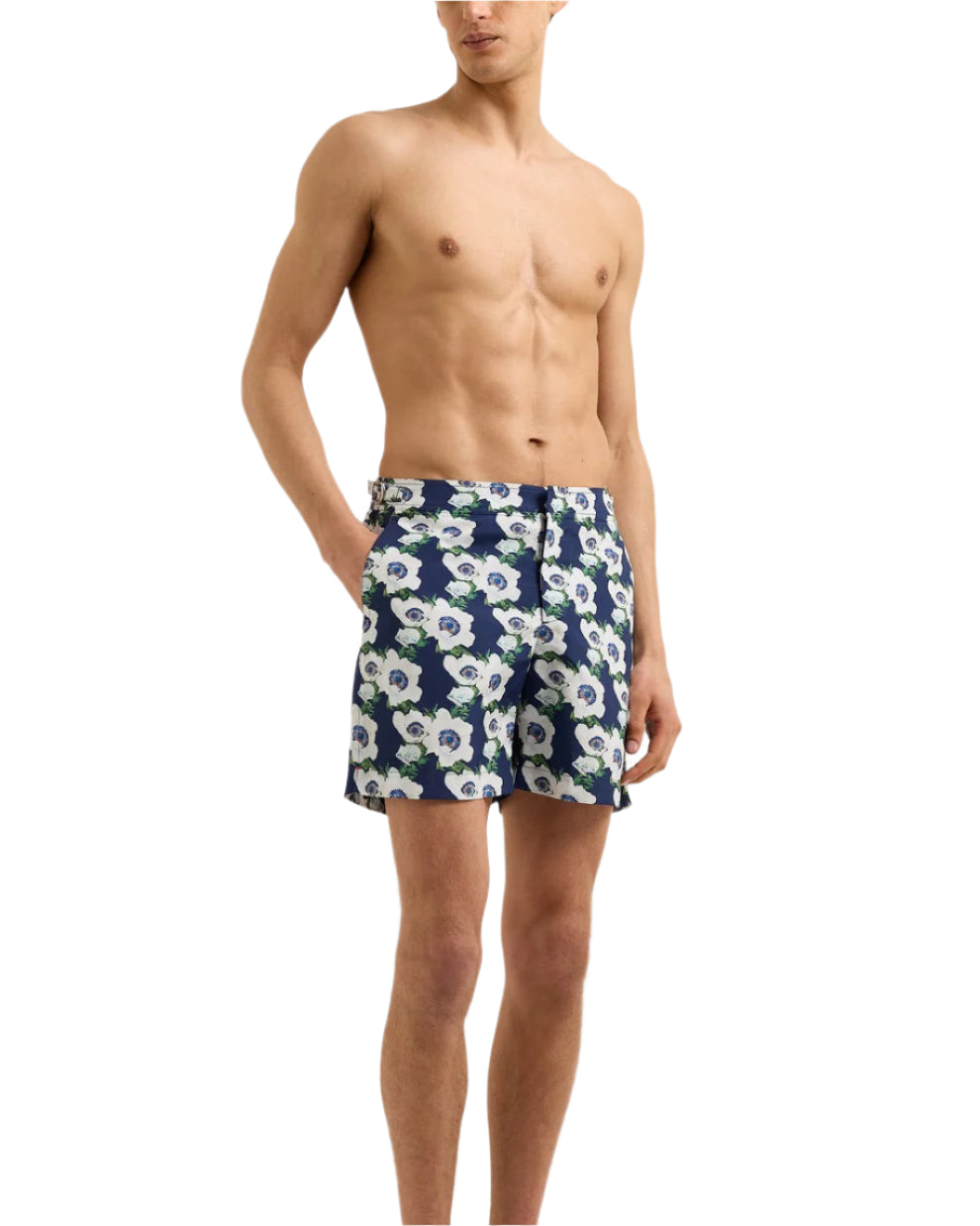 BULLDOG CORONARIA SWIM SHORT - NIGHT IRIS