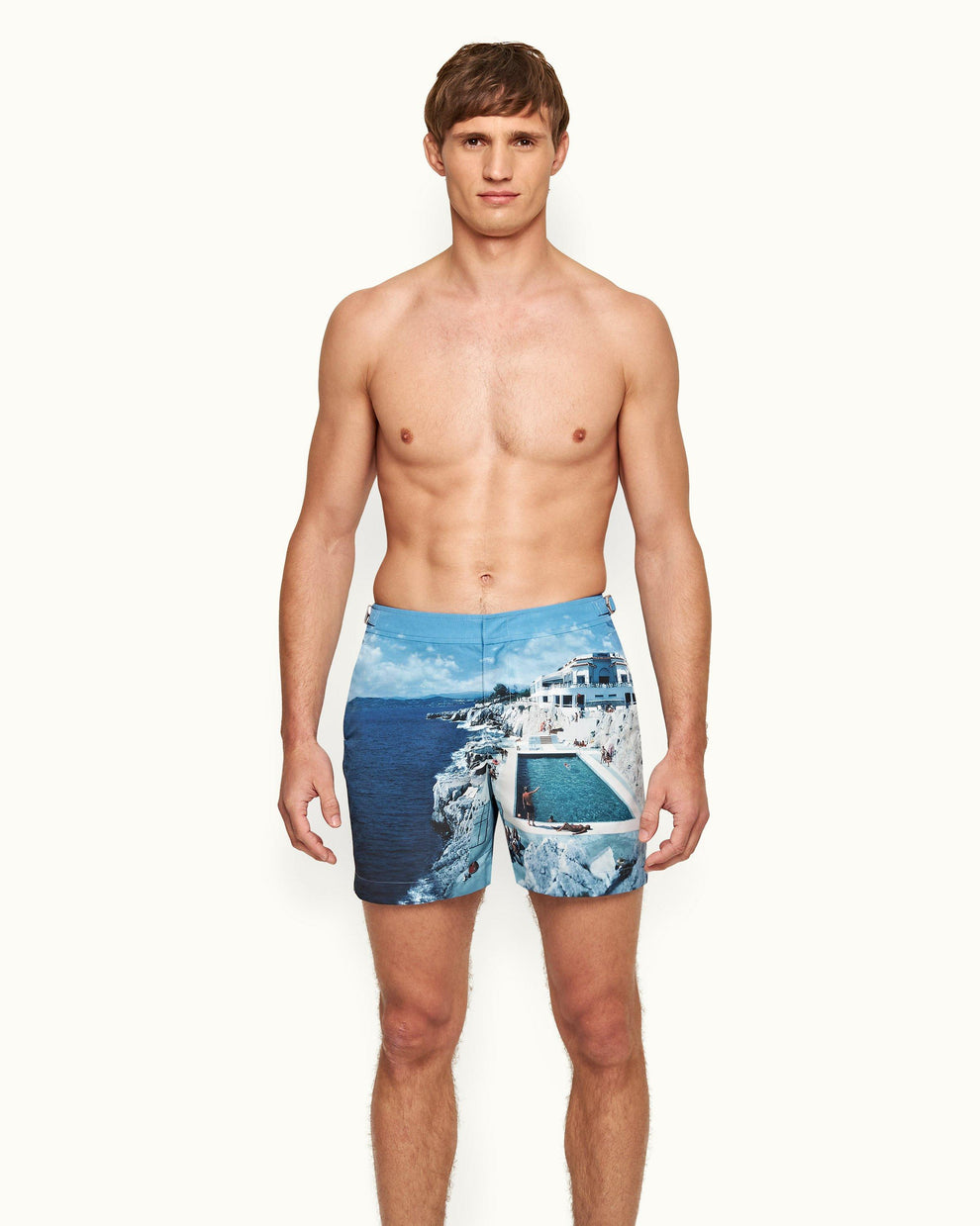 BULLDOG PRINT SWIM SHORT - ROC POOL II