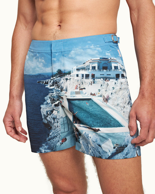 BULLDOG PRINT SWIM SHORT - ROC POOL II