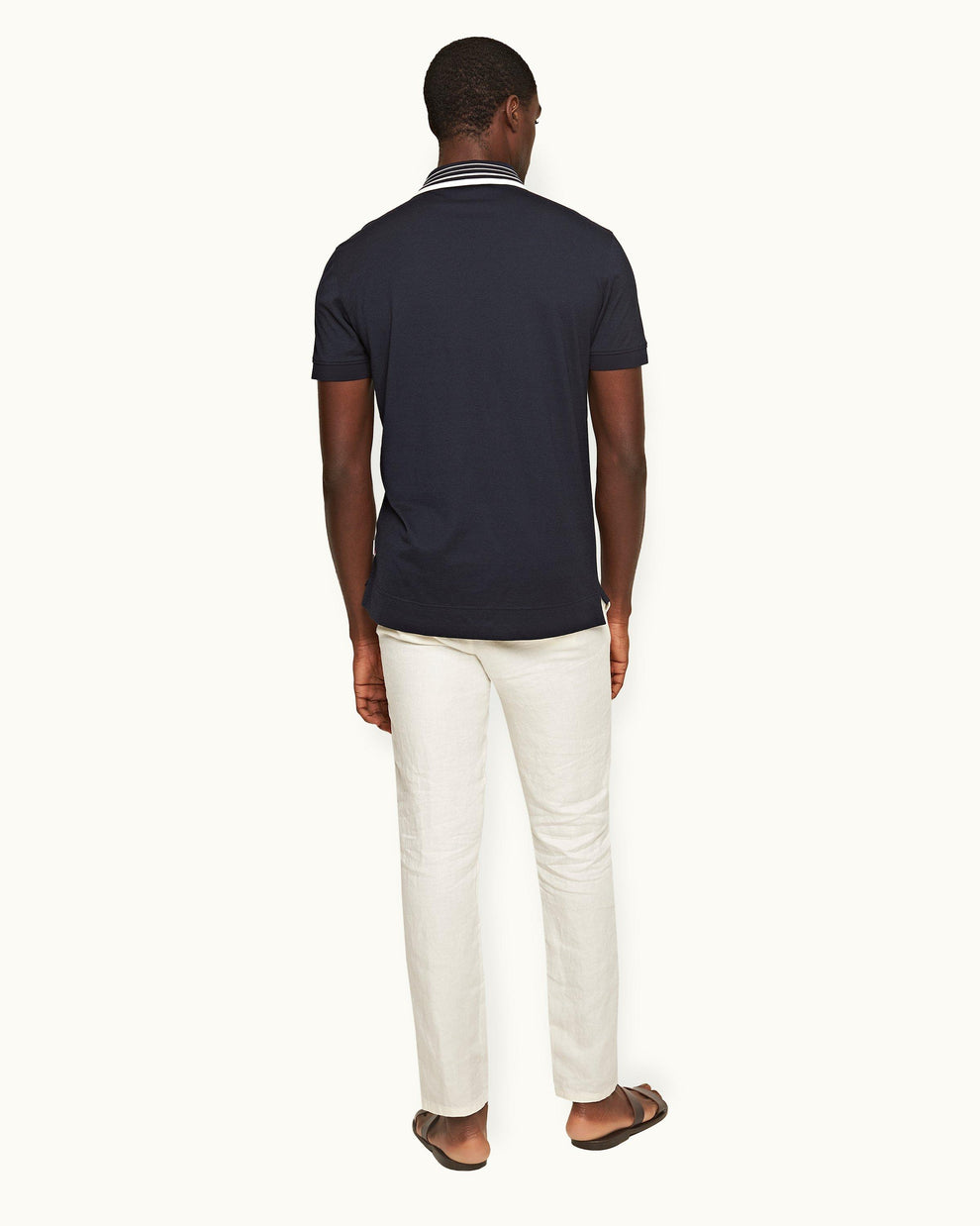 CORNELL LINEN TROUSER - SANDBAR