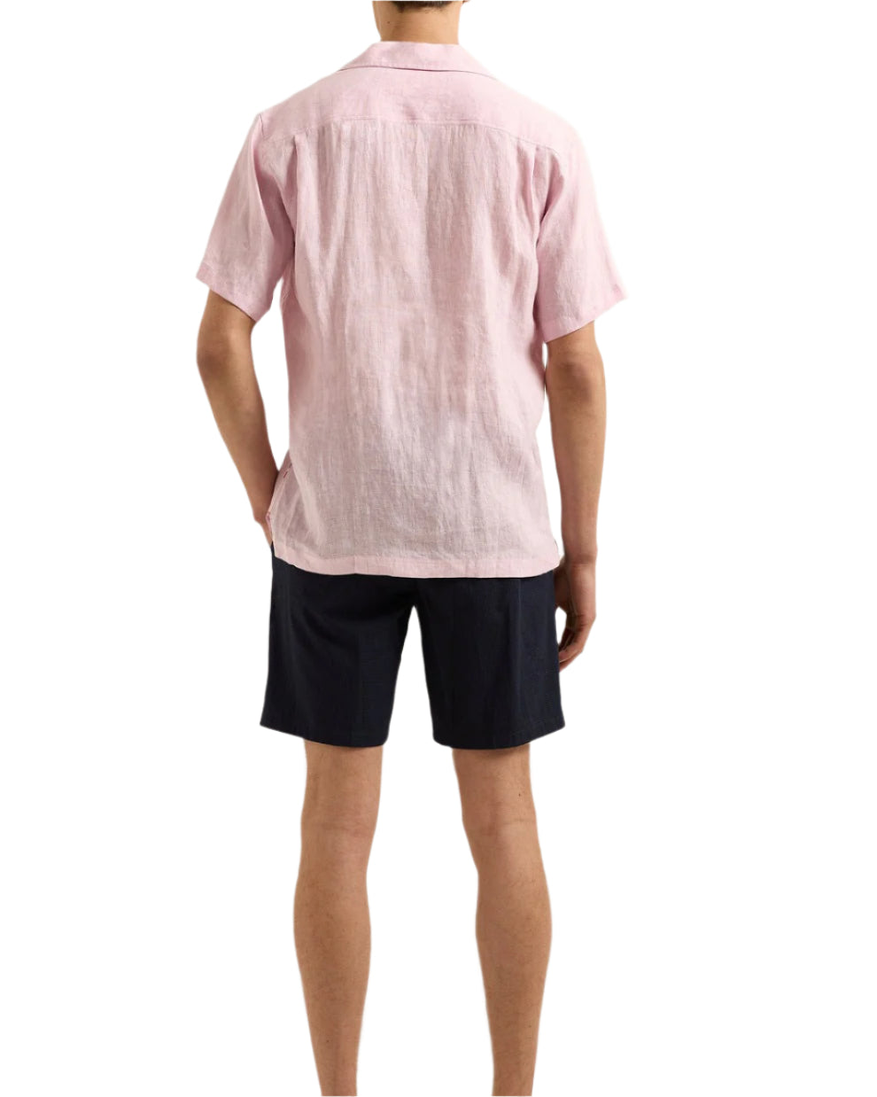 MAITAN LINEN SHIRT - RODEO PINK