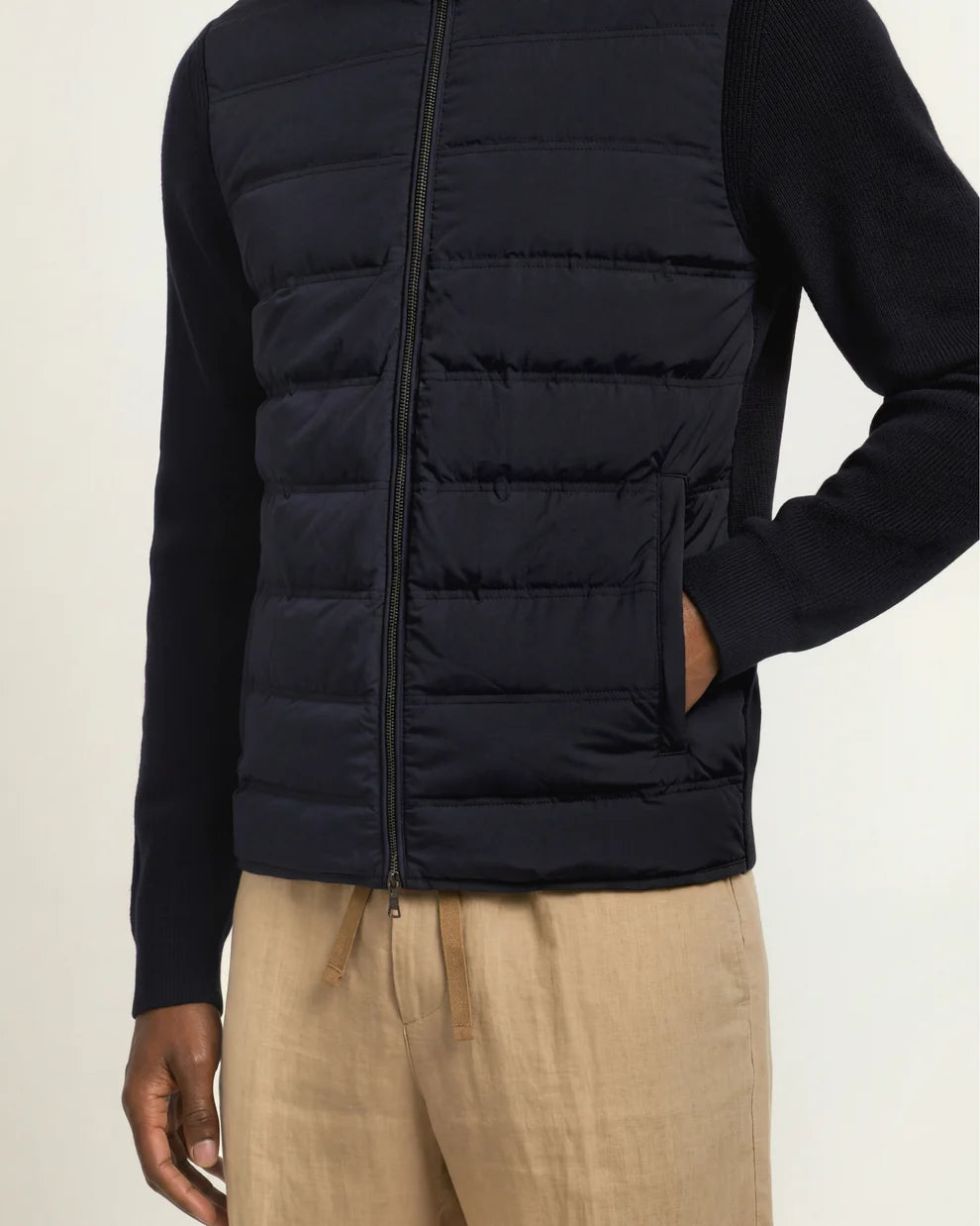 TERRENCE III MIX MEDIA JACKET - NIGHT IRIS