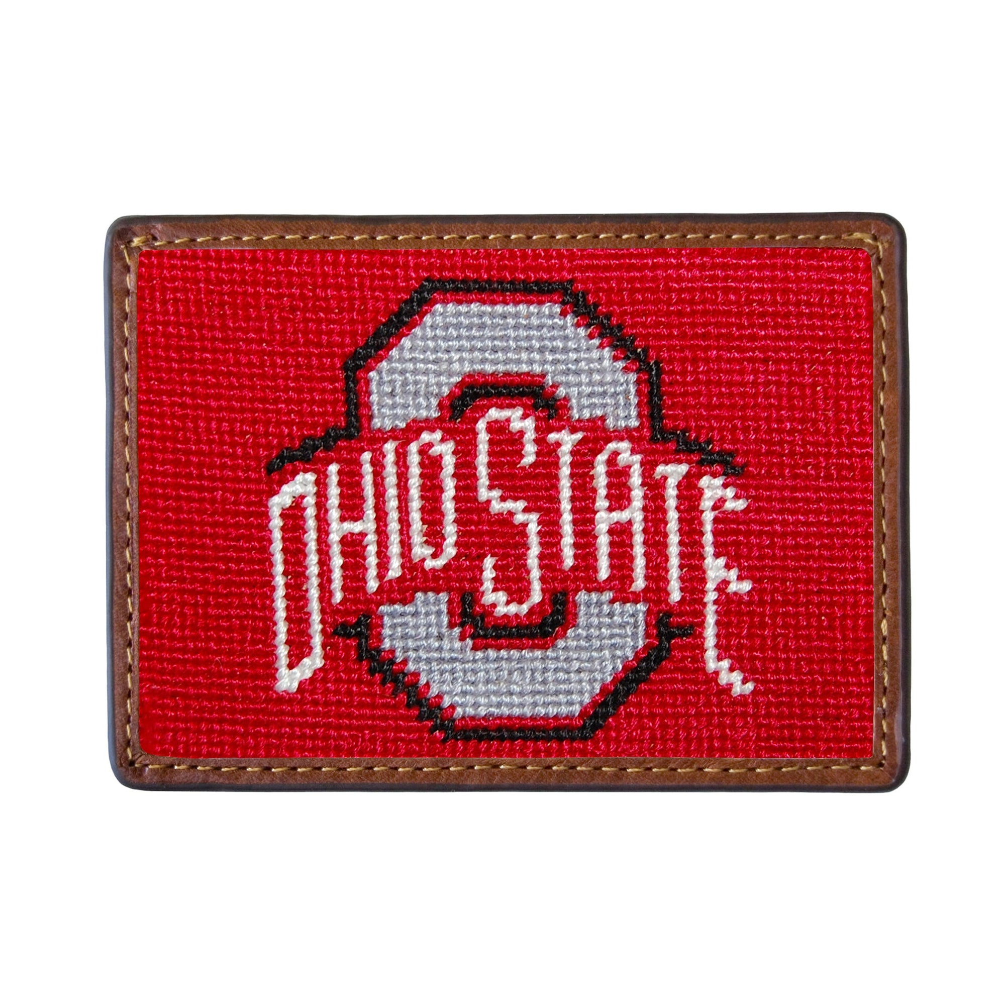 OHIO STATE CREDIT CARD WALLET - RED