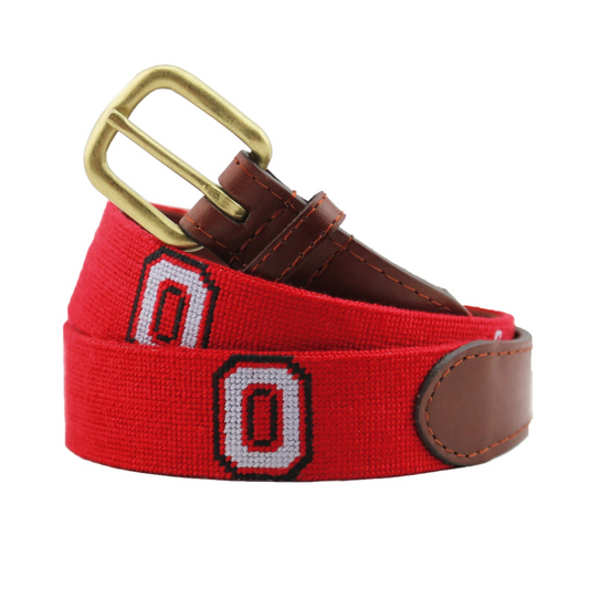 OHIO STATE BELT - RED