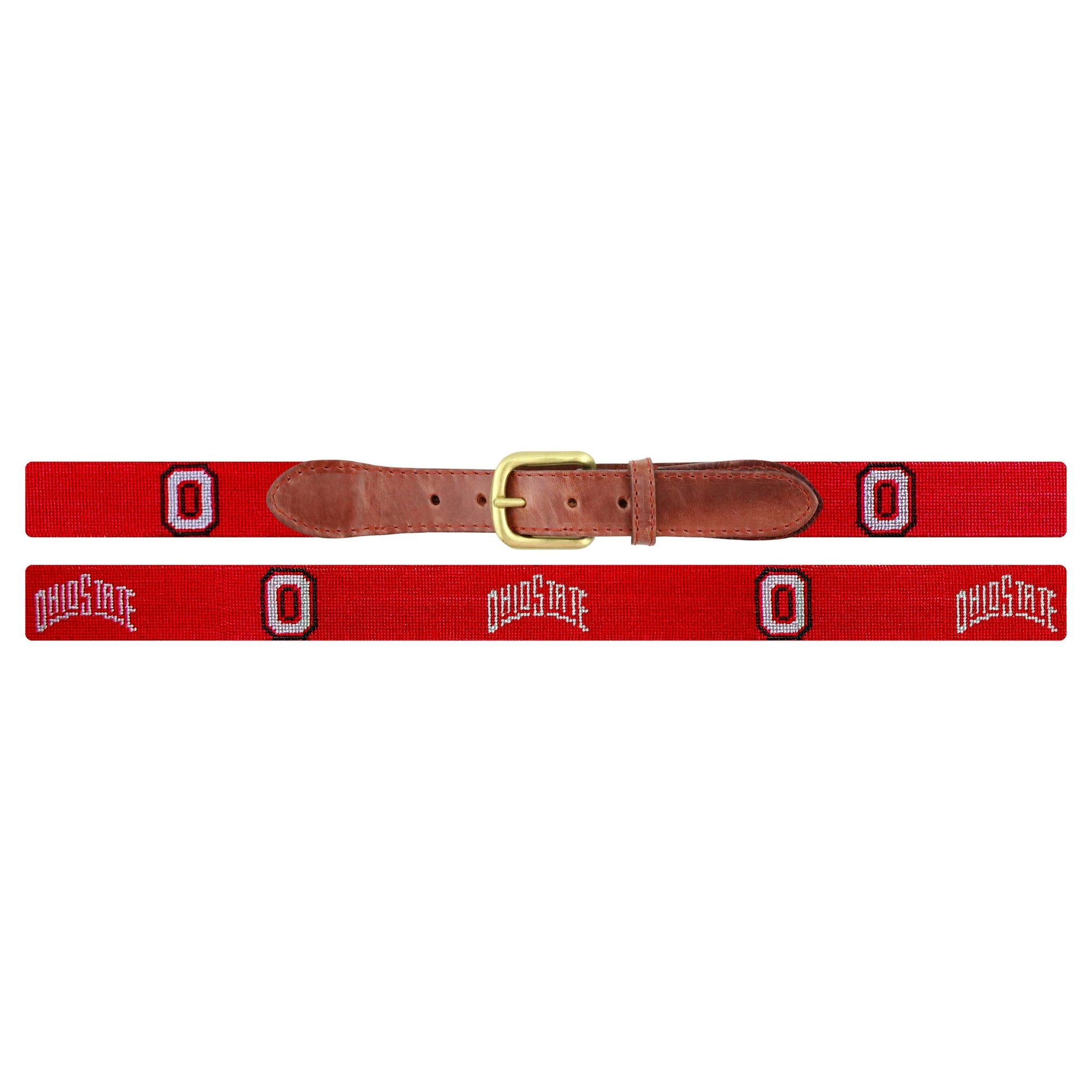 OHIO STATE BELT - RED
