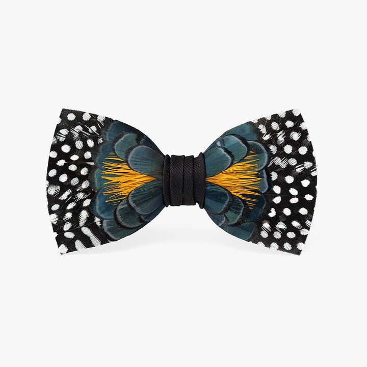 OWEN'S TOWN FEATHER BOW TIE