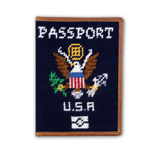 PASSPORT PASSPORT CASE - DARK NAVY