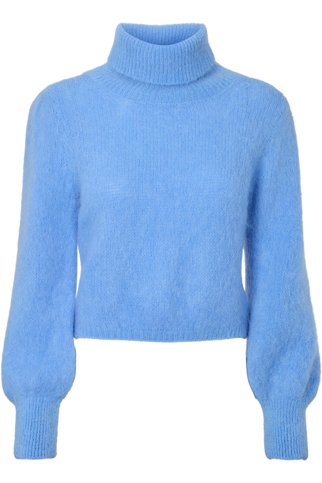 PIRO ROLLNECK ALPACA SWEATER - SKY BLUE