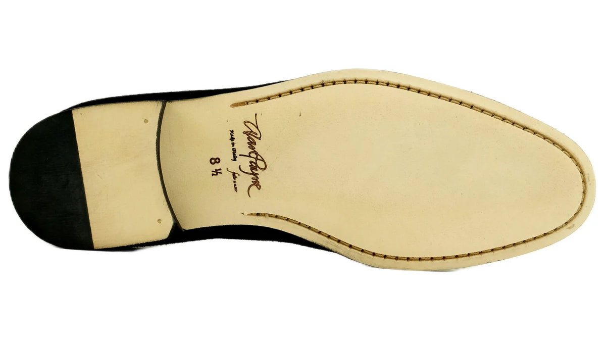 PREGO SUEDE FORMAL LOAFER - BLACK