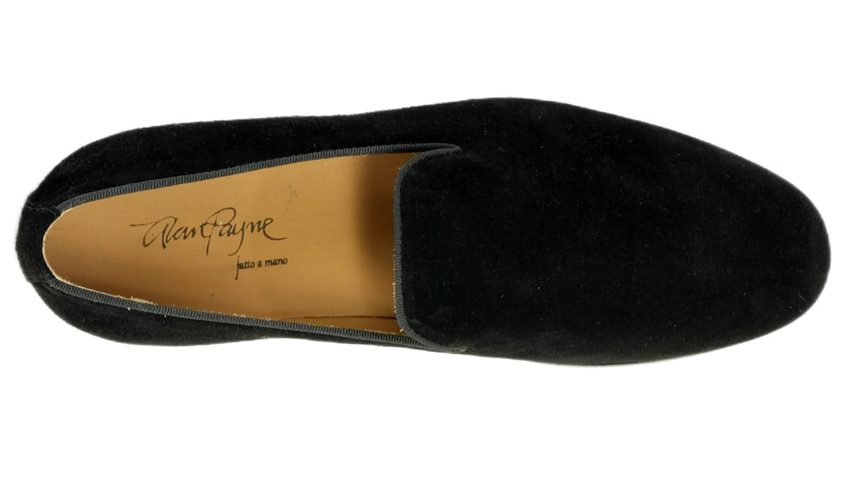 PREGO SUEDE FORMAL LOAFER - BLACK