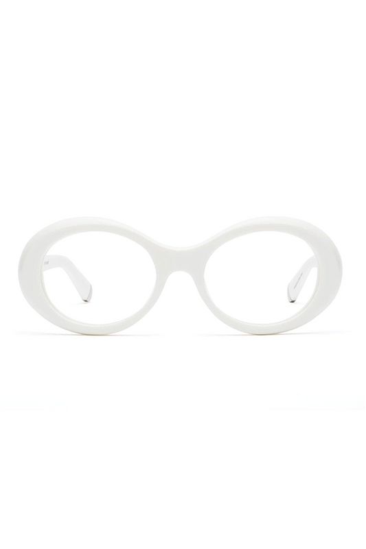 QUANT 64 BLUE LIGHT GLASSES - GLOSS WHITE