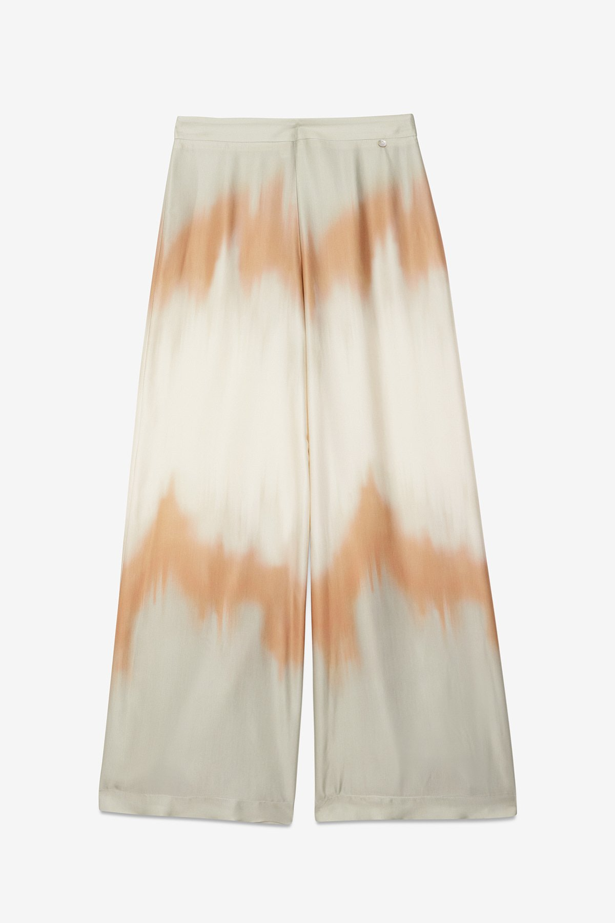MINT OMBRE SATIN WIDE LEG PANT