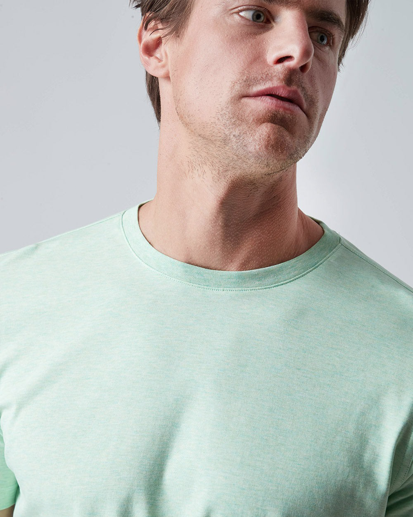 MUST HAVE AQUA CREW NECK T-SHIRT - MINT