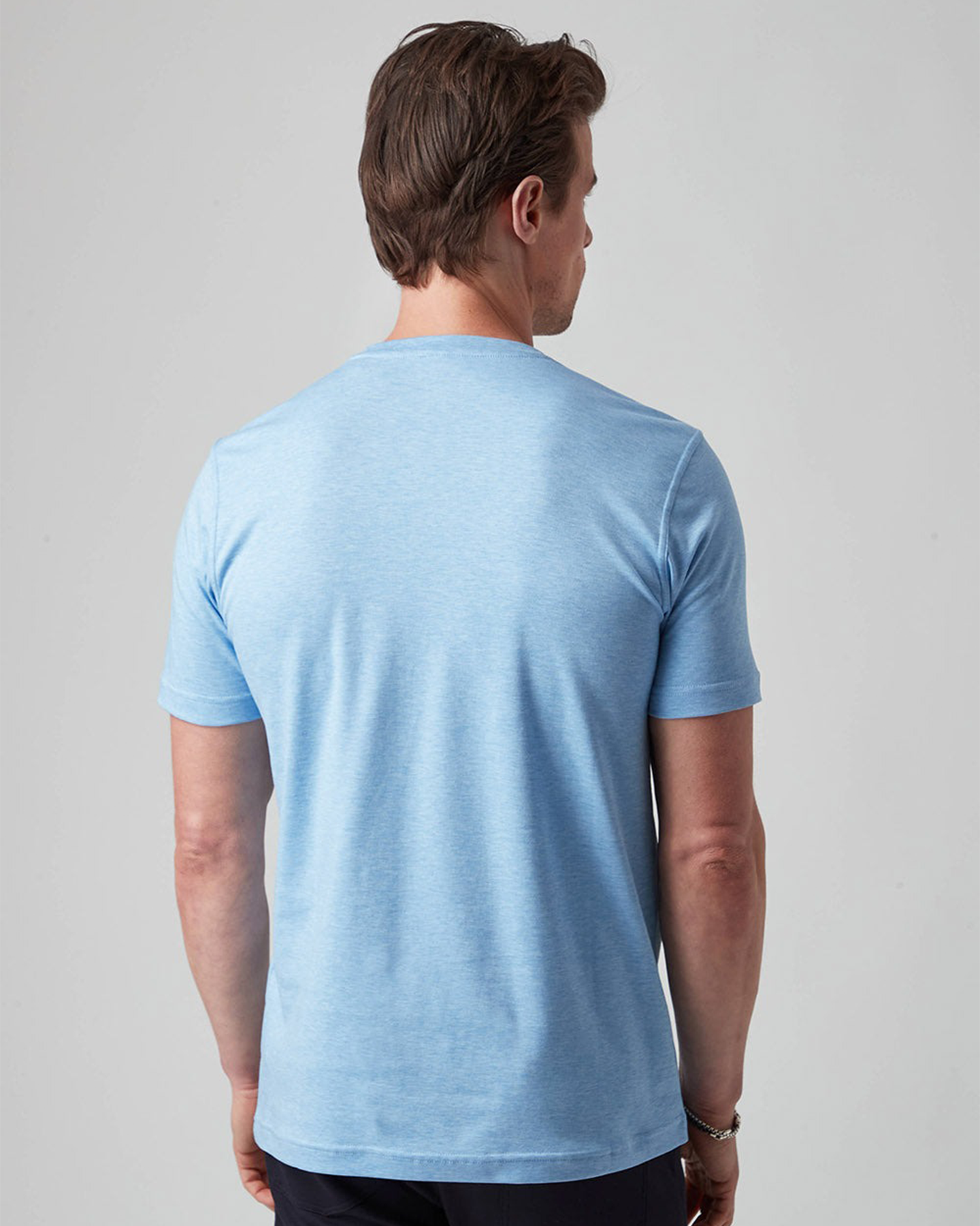 MUST HAVE AQUA CREW NECK T-SHIRT - WATER