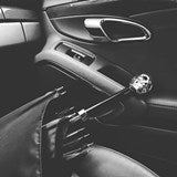 PASOTTI SKULL HANDLE LONG UMBRELLA
