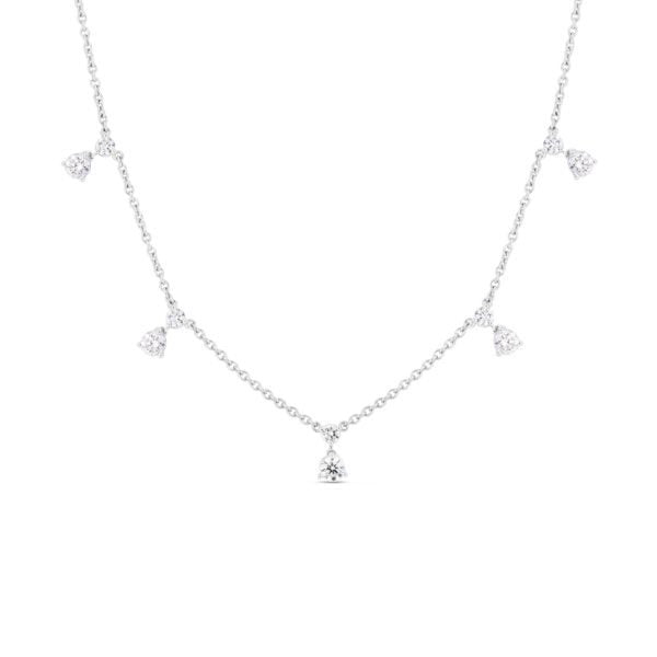 18K WG DOUBLE DIAMOND STATION 7