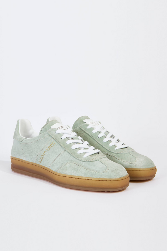 SUEDE CALFSKIN EVERY DAY SNEAKER - GLASS