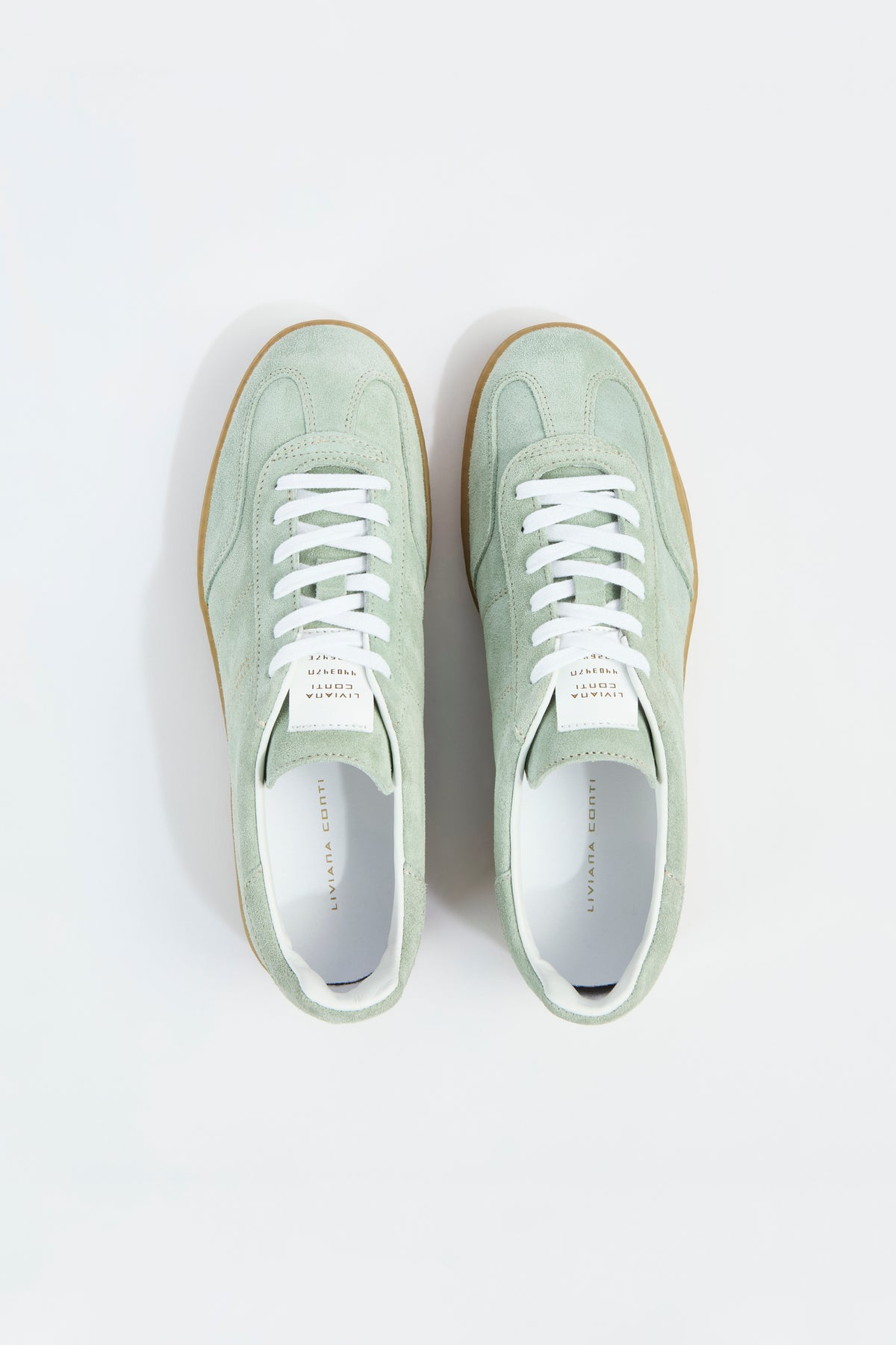 SUEDE CALFSKIN EVERY DAY SNEAKER - GLASS