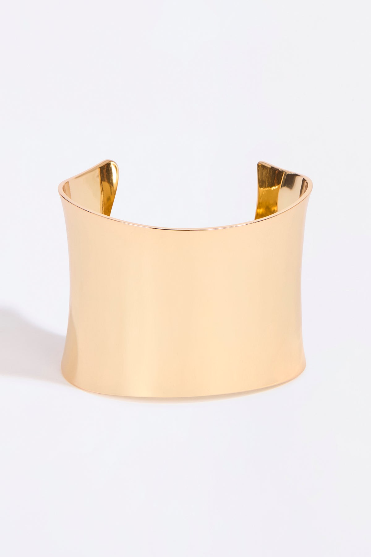 GOLD TONE CUFF BRACELET
