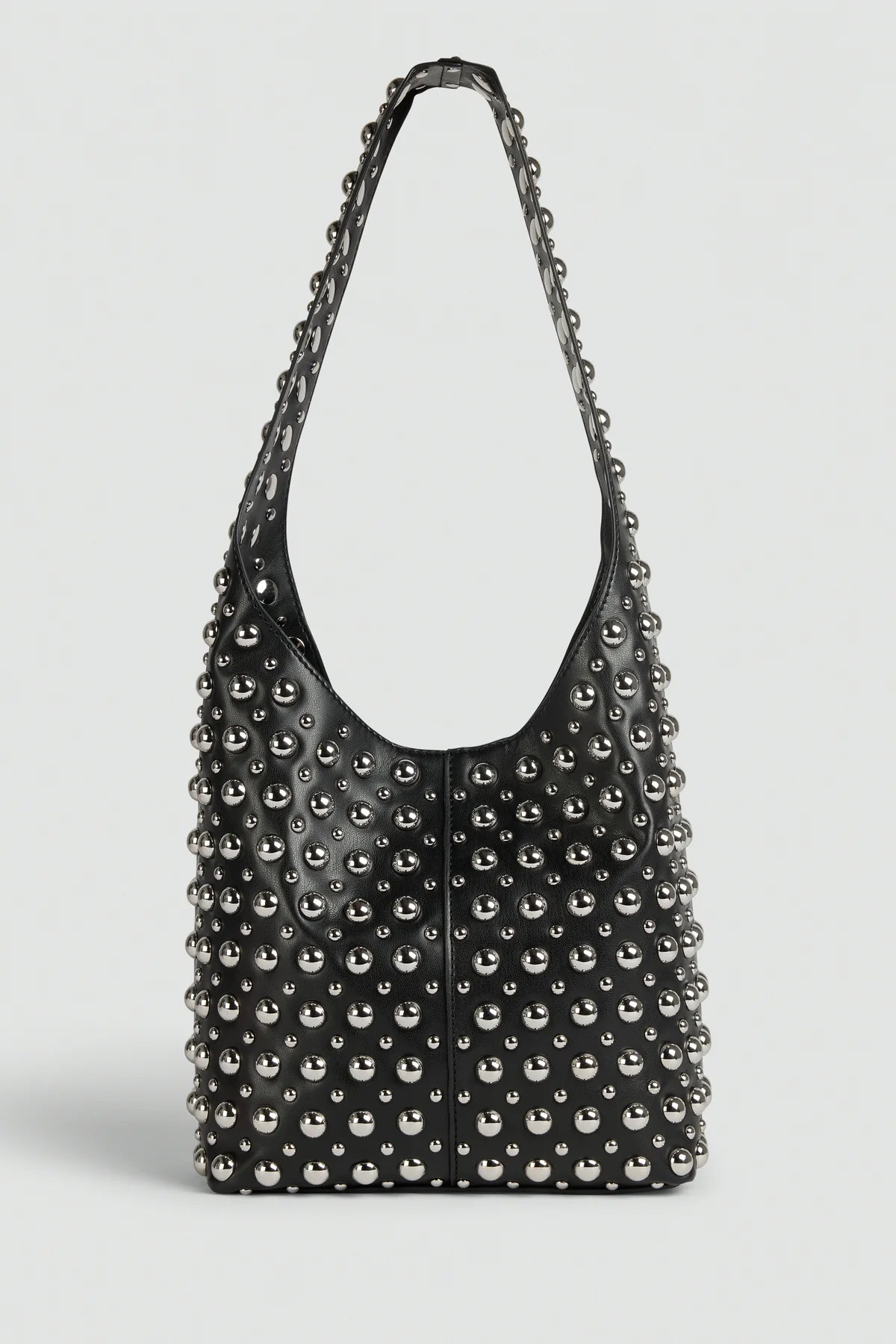 CHRISTY HOBO BAG - BLACK