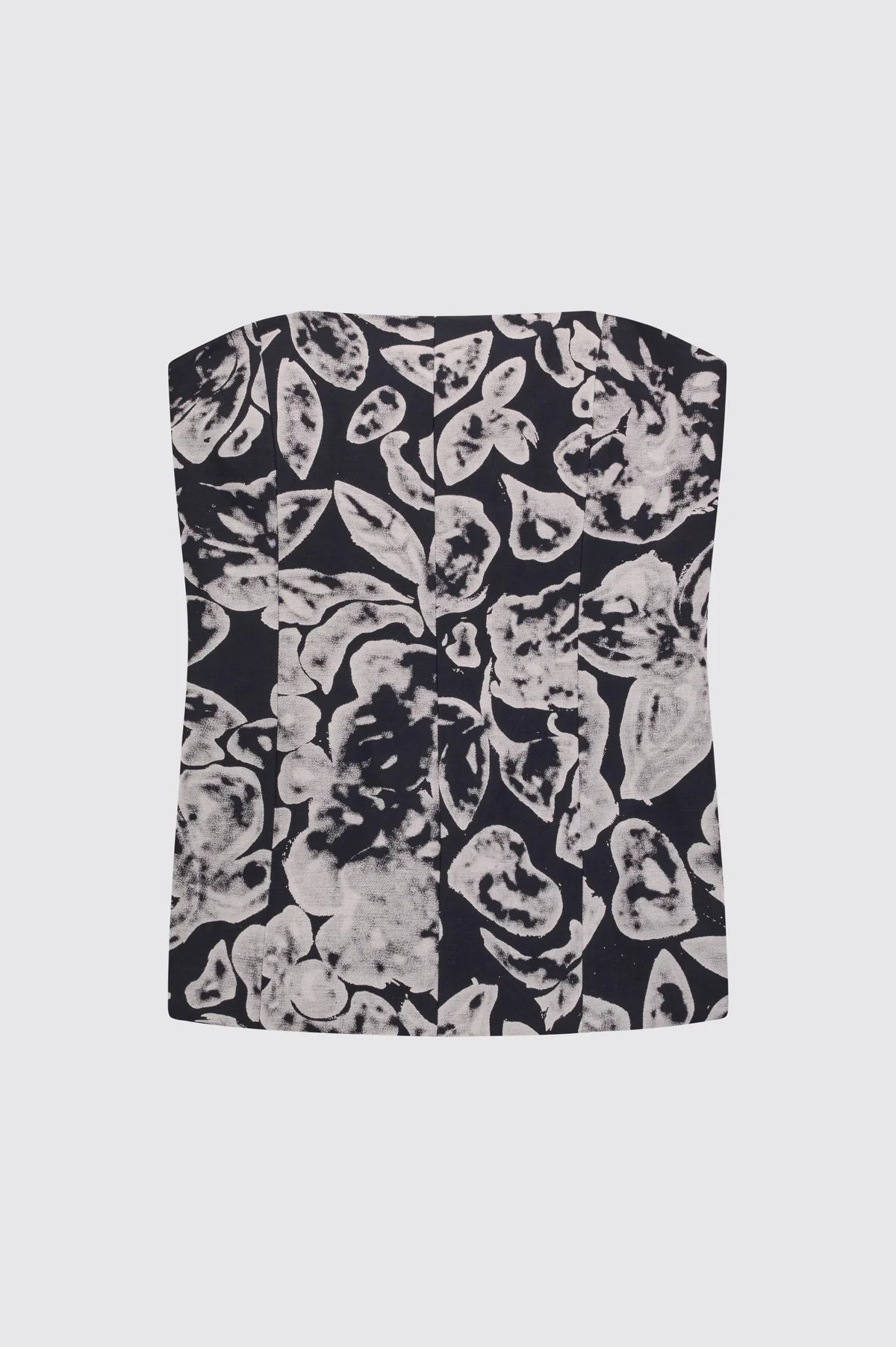 CECILE BUSTIER TOP - NIGHT/ECRU