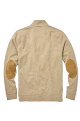 BREWSTER 1/4 ZIP SWEATER - OATMEAL HEATHER