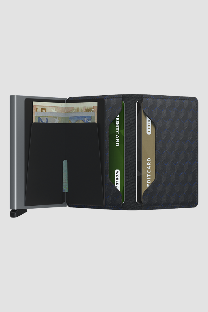SLIMWALLET - OPTICAL BLACK-TITANIUM