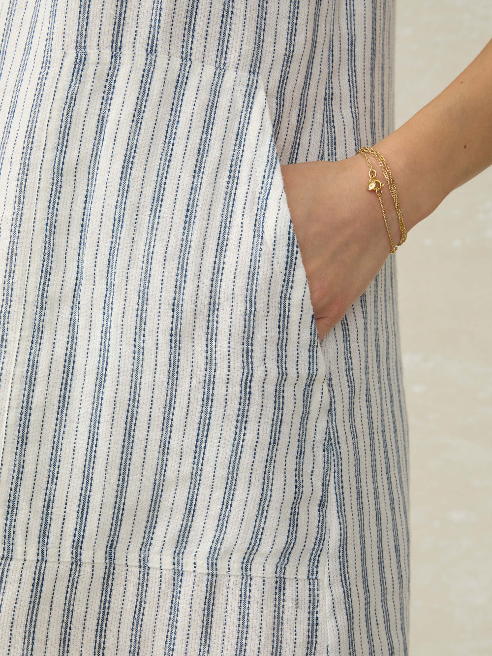 AZURE DRESS - OCEANSIDE STRIPE