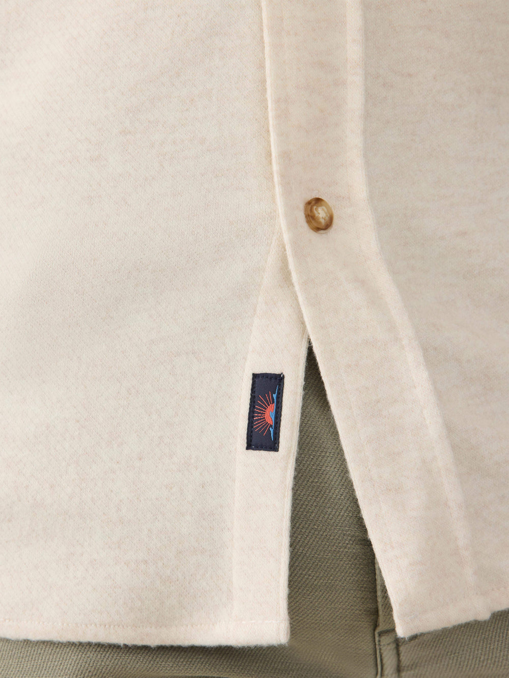 LEGEND SWEATER SHIRT - OFF WHITE