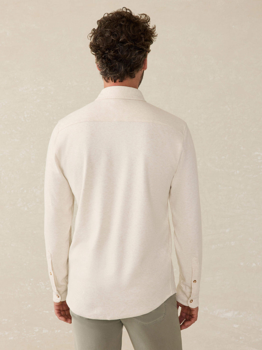 LEGEND SWEATER SHIRT - OFF WHITE