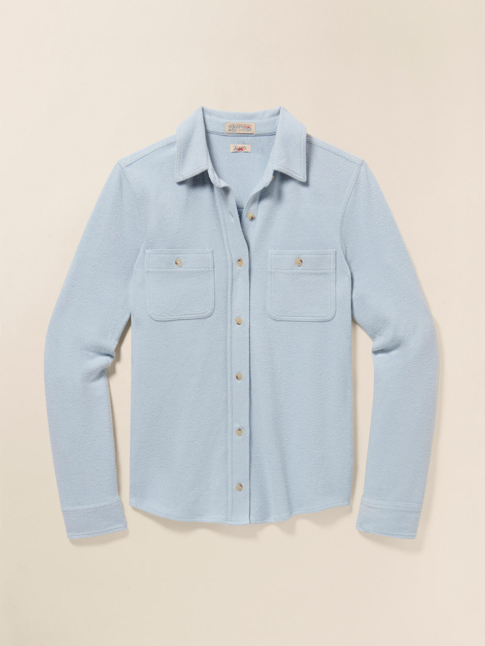 LEGEND SWEATER SHIRT - ICE BLUE TWILL