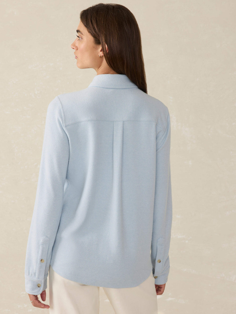 LEGEND SWEATER SHIRT - ICE BLUE TWILL