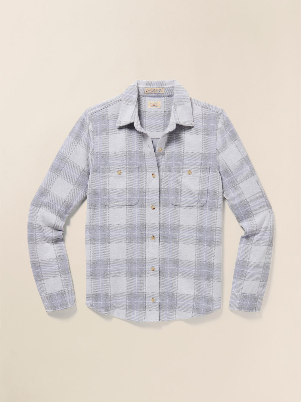 LEGEND SWEATER SHIRT - BLUE RAVINE PLAID