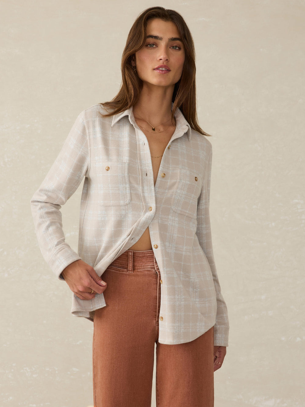 LEGEND SWEATER SHIRT - DESERT PLAINS PLAID