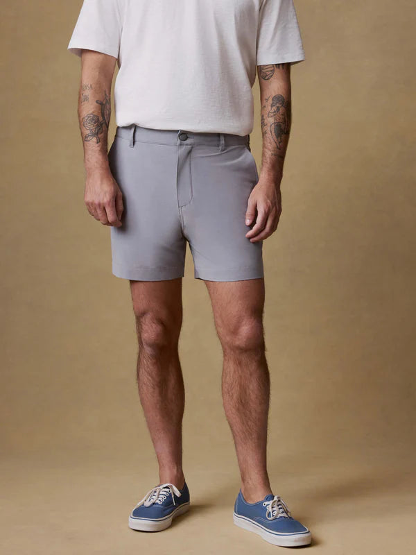 ALL DAY 5" SHORT - ICE GREY