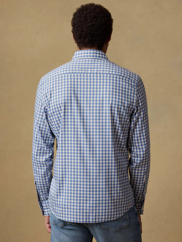 THE MOVEMENT SHIRT - BLUE BIRCH GINGHAM