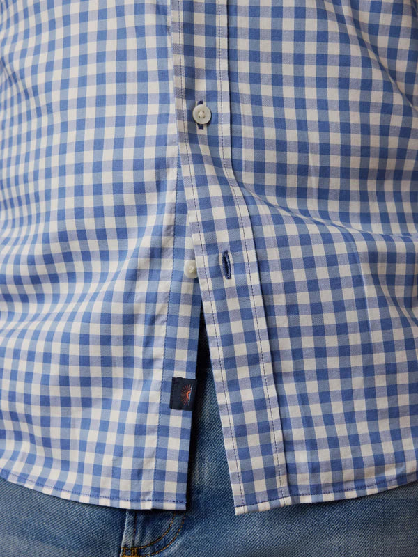 THE MOVEMENT SHIRT - BLUE BIRCH GINGHAM