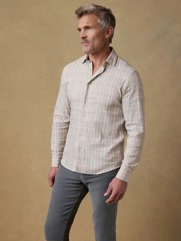 MOVEMENT MONTEREY SHIRT - SANDY REEF PLAID