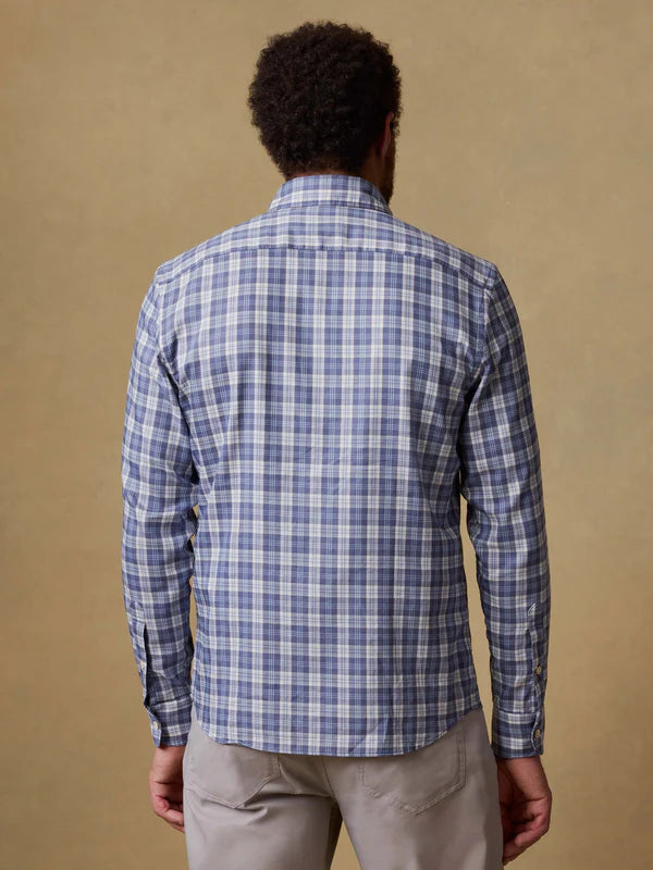 MOVEMENT MONTEREY SHIRT - BLUE ISLE PLAID