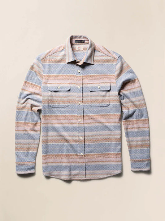 LEGEND SWEATER SHIRT - ISLE BREEZE STRIPE