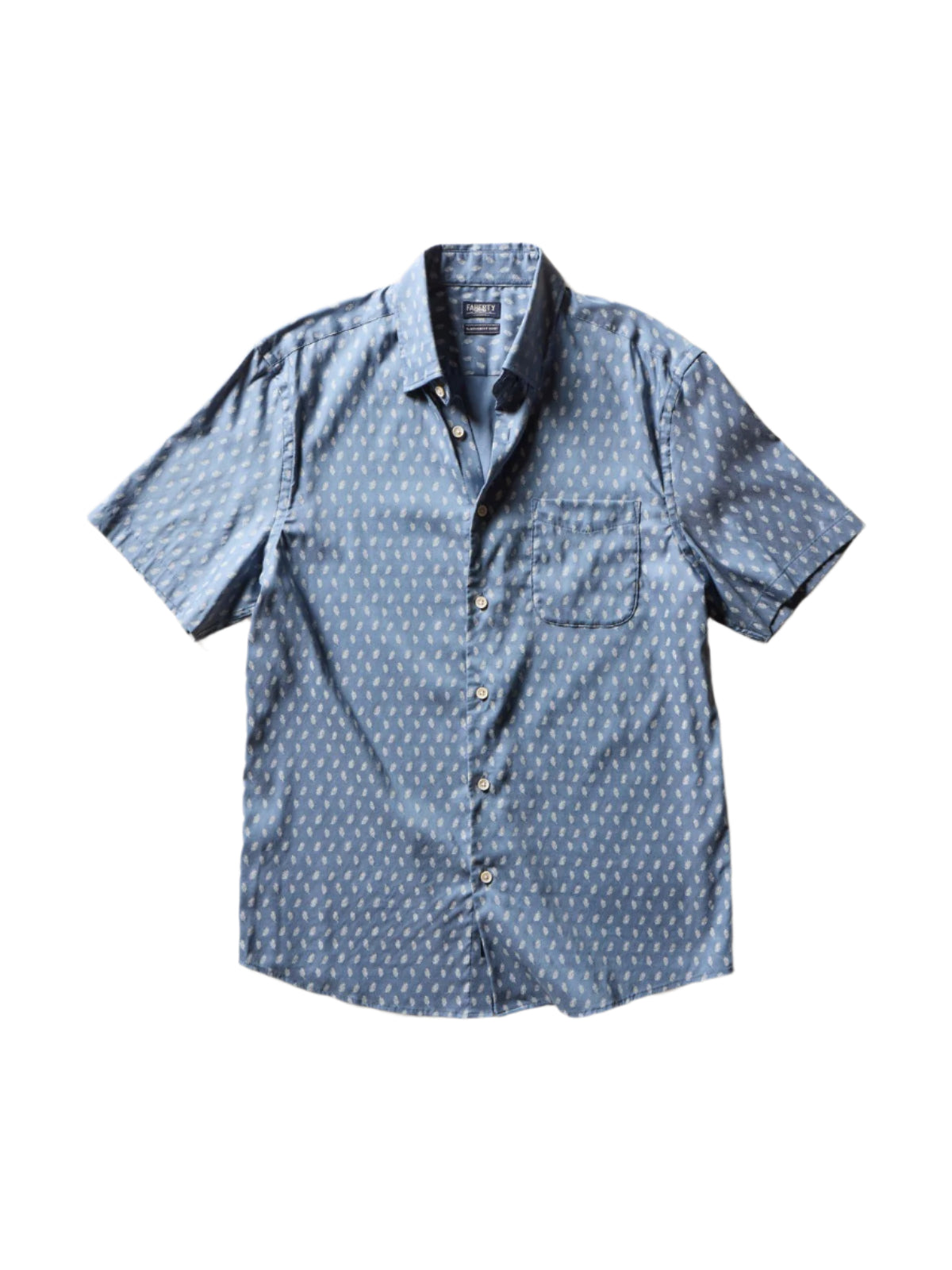 SHORT SLEEVE MOVEMENT MONTERREY SHIRT - MARINE PALM FOLIAGE