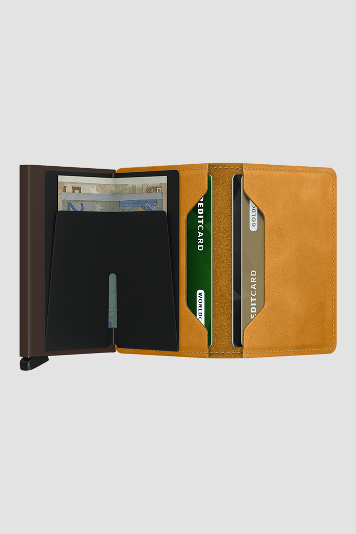 SLIMWALLET - VINTAGE OCHRE