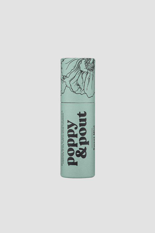 POPPY & POUT LIP BALM - SWEET MINT