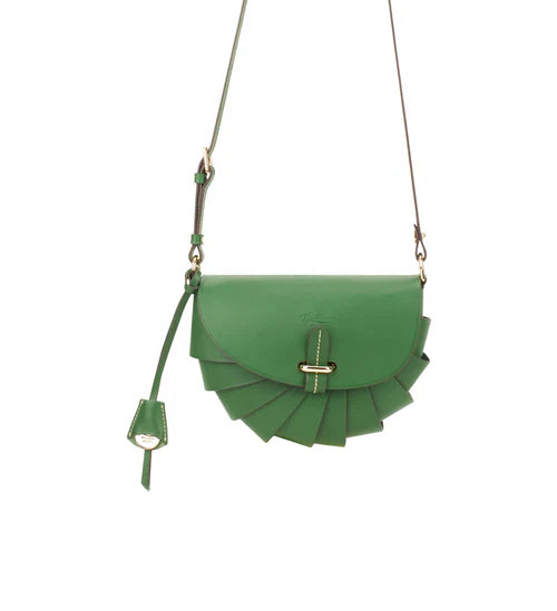 ADINA LEATHER BAG- AVOCADO