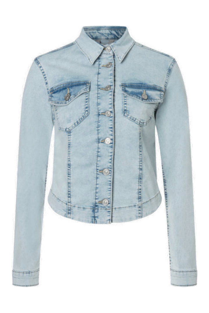 RICH DENIM JACKET - BLEACHED JAPANESE WASH