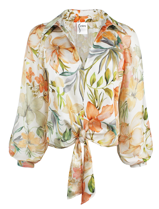 PALOMA TIE BOTANICAL TOP