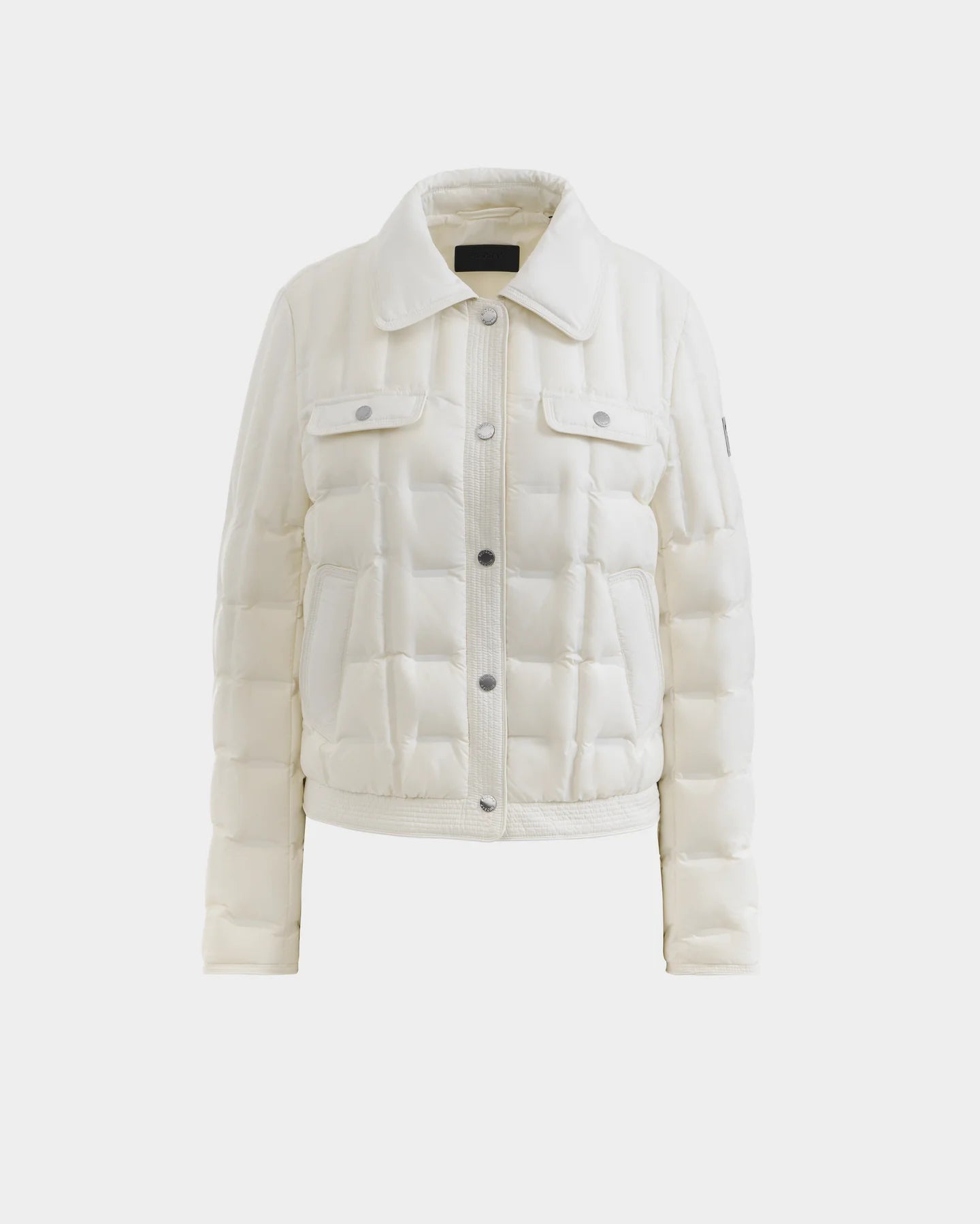 SEOUL CHECKER QUILTED JACKET - ICELAND
