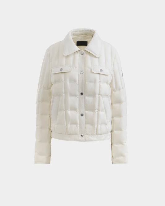 SEOUL CHECKER QUILTED JACKET - ICELAND